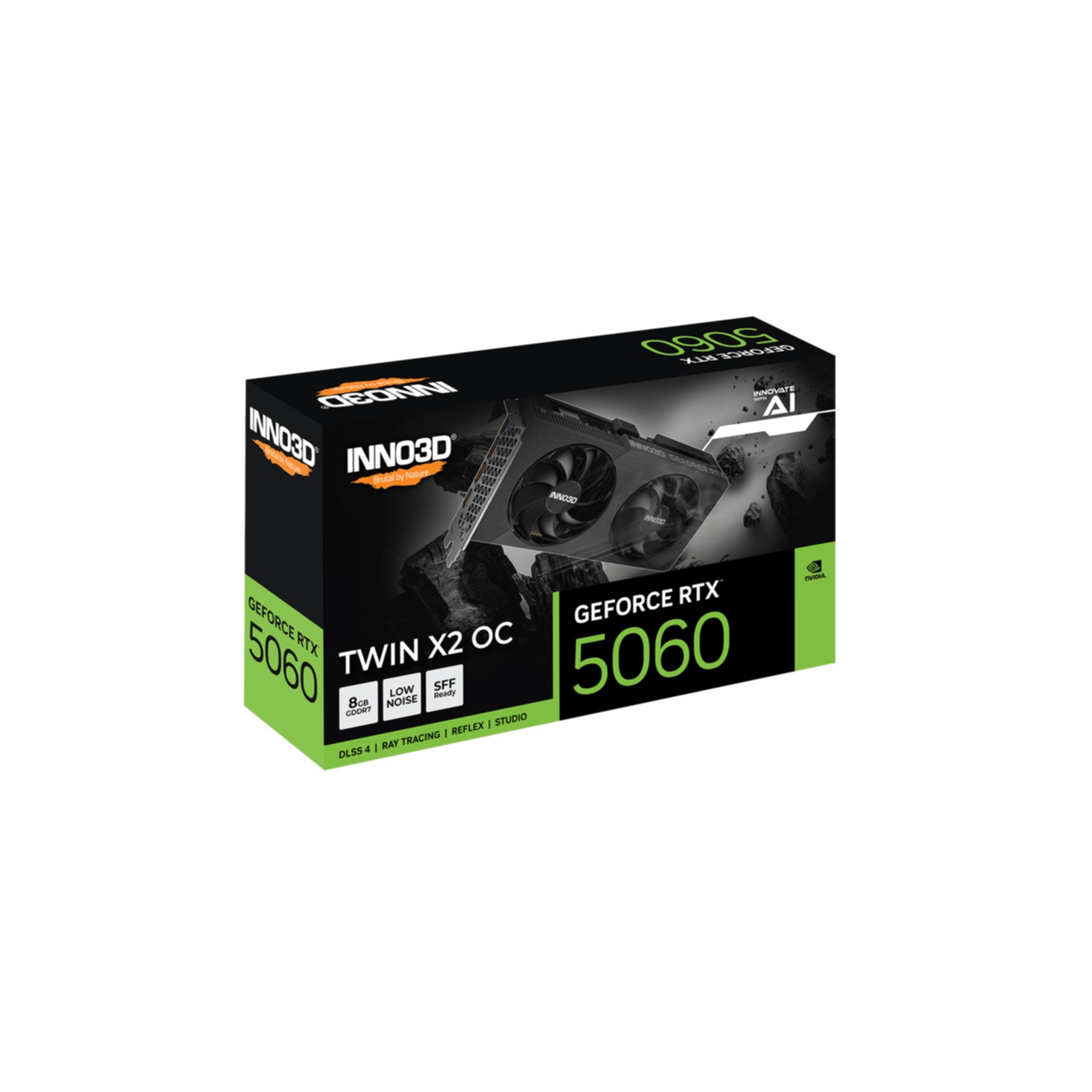 VGA Inno3D GeForce® RTX 5060 8GB Twin X2 OC V2