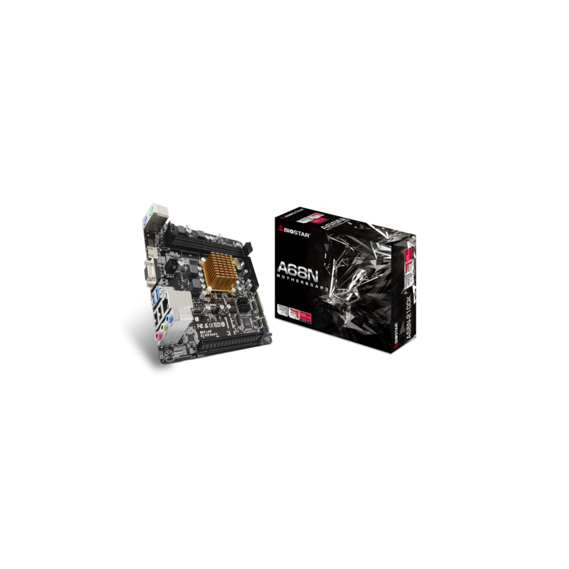 Biostar A68N-2100K (Onboard CPU) (D) Biostar A68N-2100K (Onboard CPU) (D)
