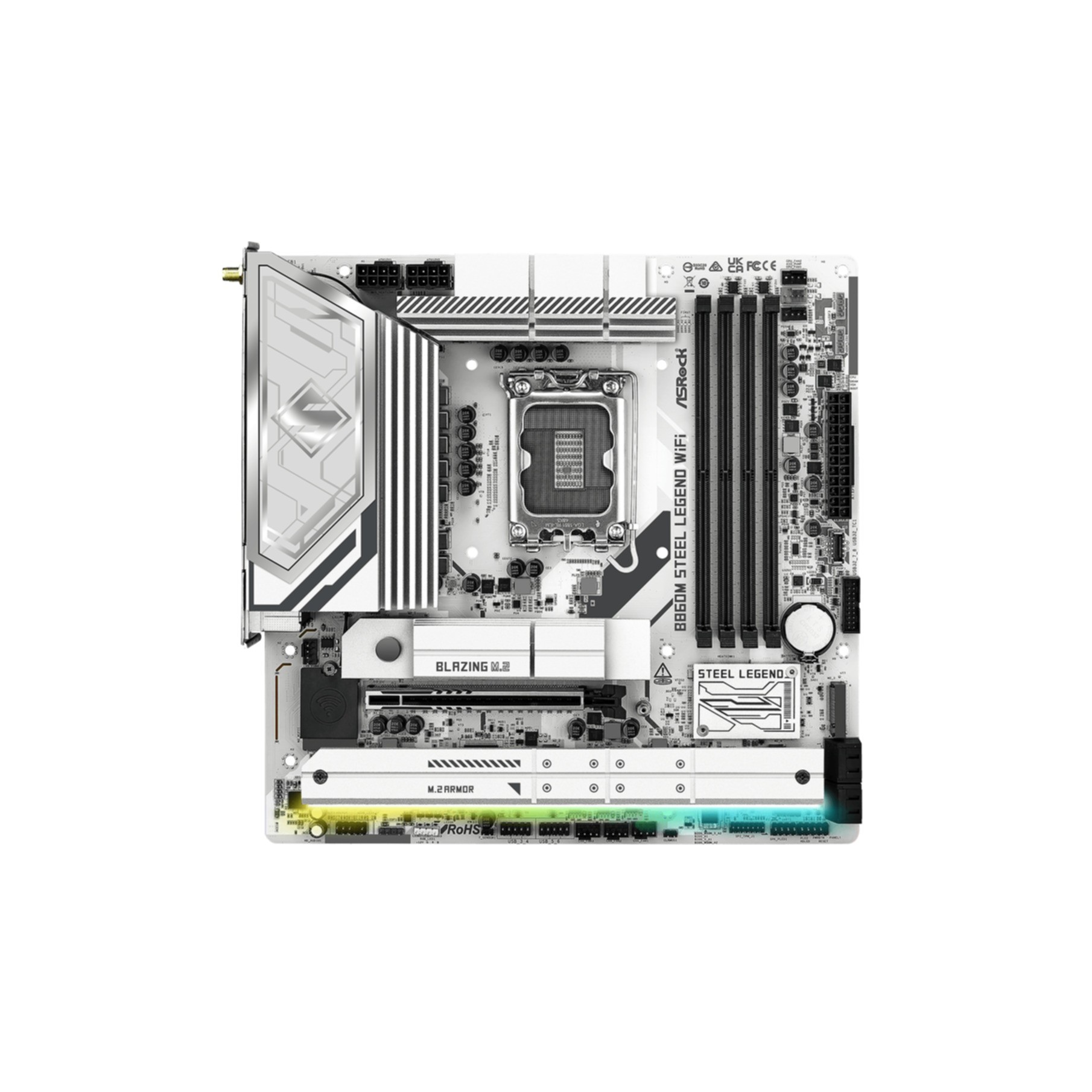 ASROCK B860M Steel Legend WiFi (1851) (D) ASROCK B860M Steel Legend WiFi (1851) (D)