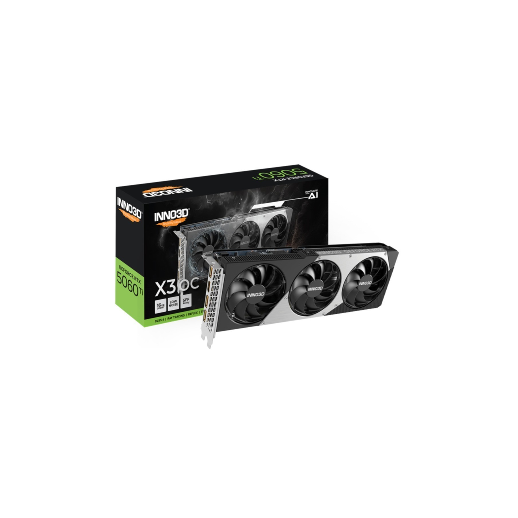 VGA Inno3D GeForce® RTX 5060 TI 16GB Twin X3 OC VGA Inno3D GeForce® RTX 5060 TI 16GB Twin X3 OC