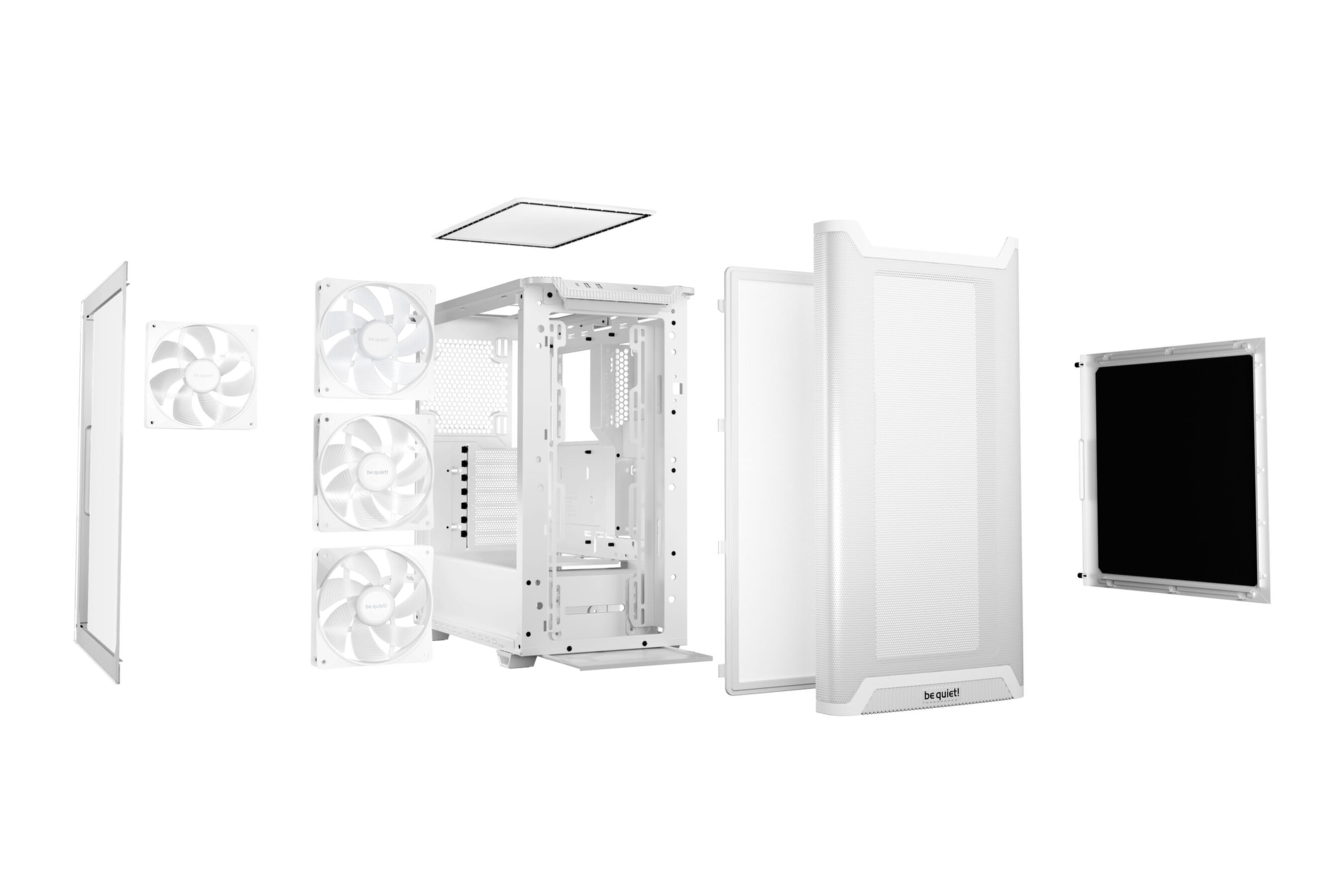 PC- Gehäuse BeQuiet Pure Base 501 LX white PC- Gehäuse BeQuiet Pure Base 501 LX white