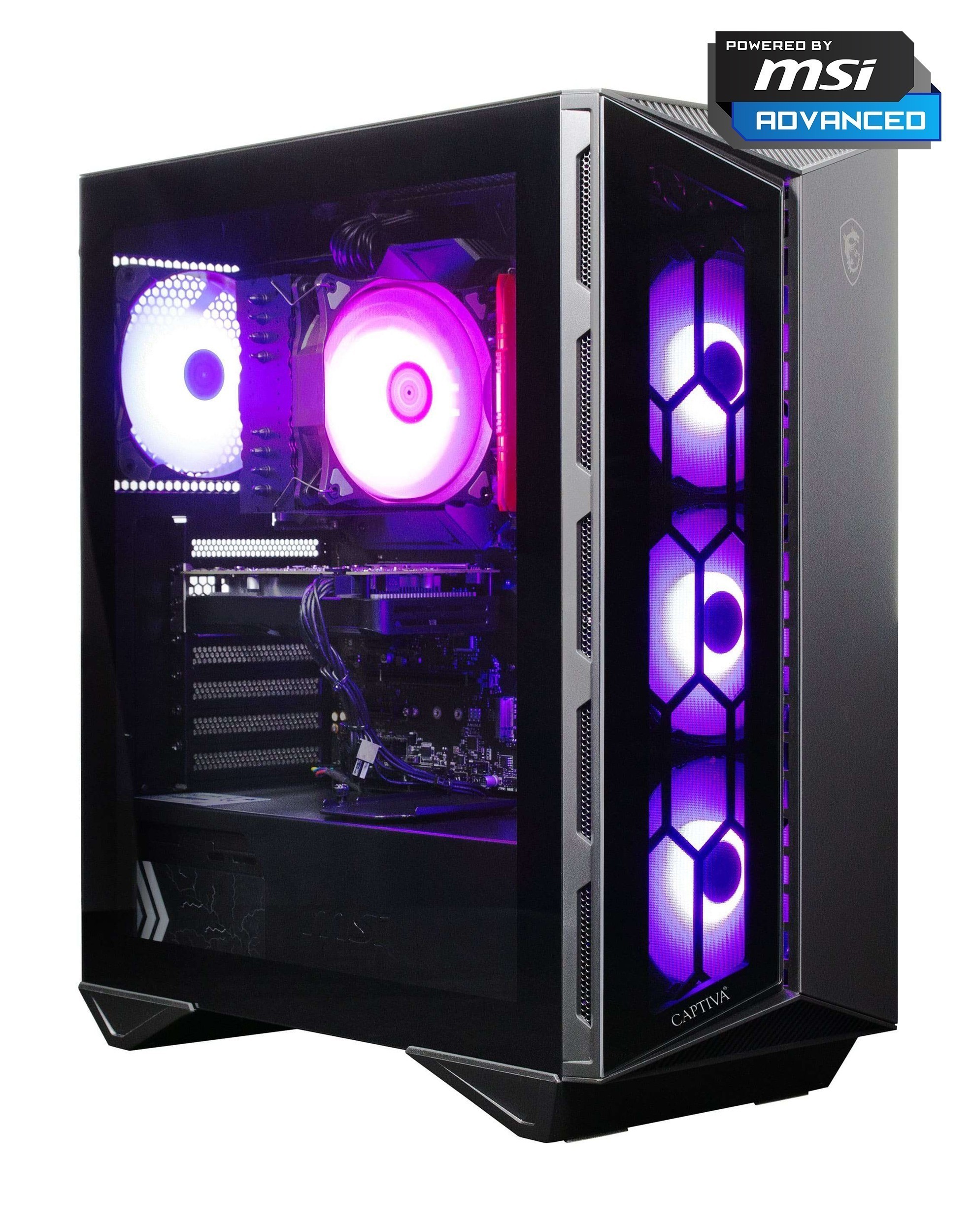 Captiva PC Advanced Gaming R93-238 (Ryzen 5 7500F/RTX5060 8GB GDDR7/SSD 1TB/16GB/WLAN/Windows 11 Home 64-bit) Captiva PC Advanced Gaming R93-238 (Ryzen 5 7500F/RTX5060 8GB GDDR7/SSD 1TB/16GB/WLAN/Windows 11 Home 64-bit)