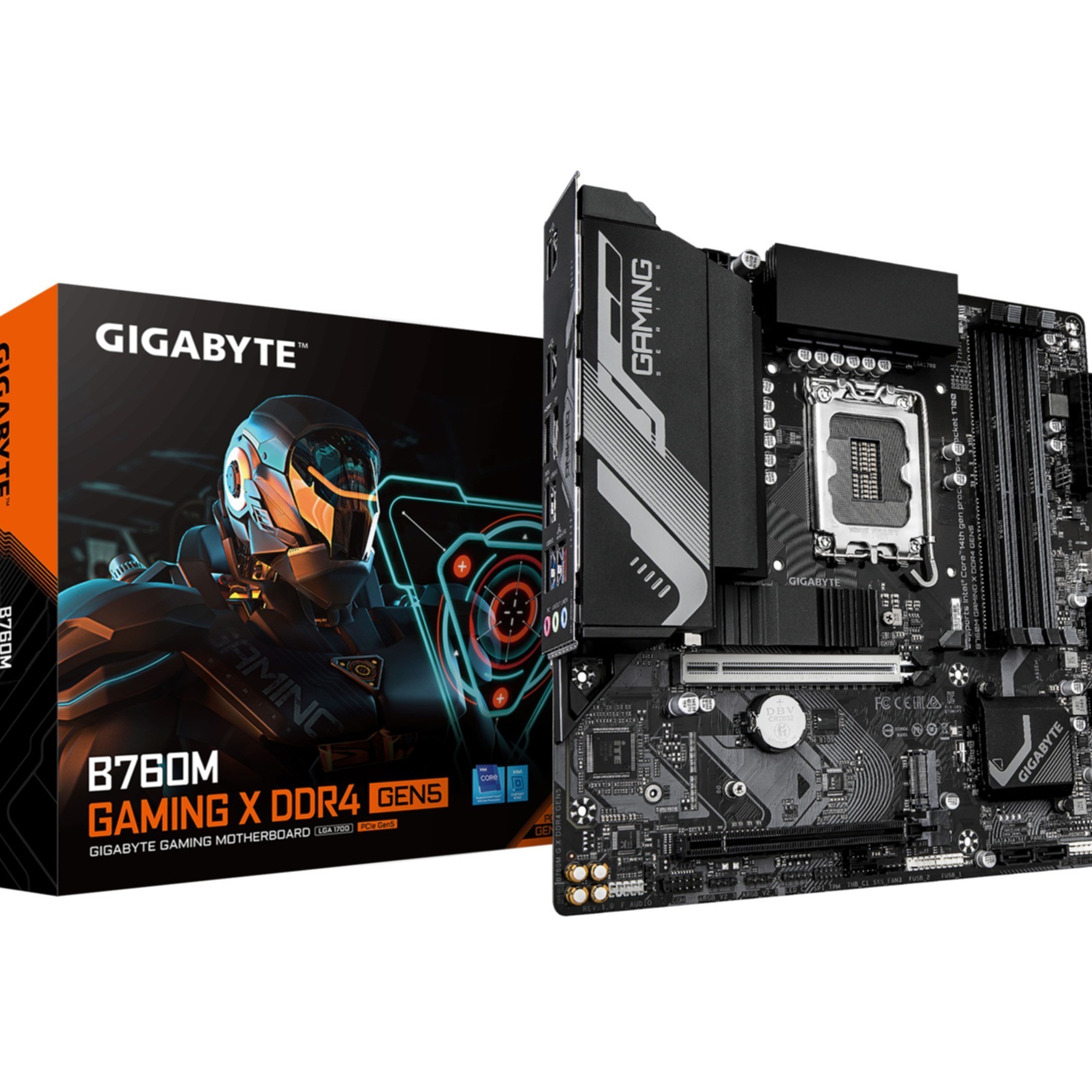 Gigabyte GA-B760M G X DDR4 Gen5 (1700) (D) Gigabyte GA-B760M G X DDR4 Gen5 (1700) (D)