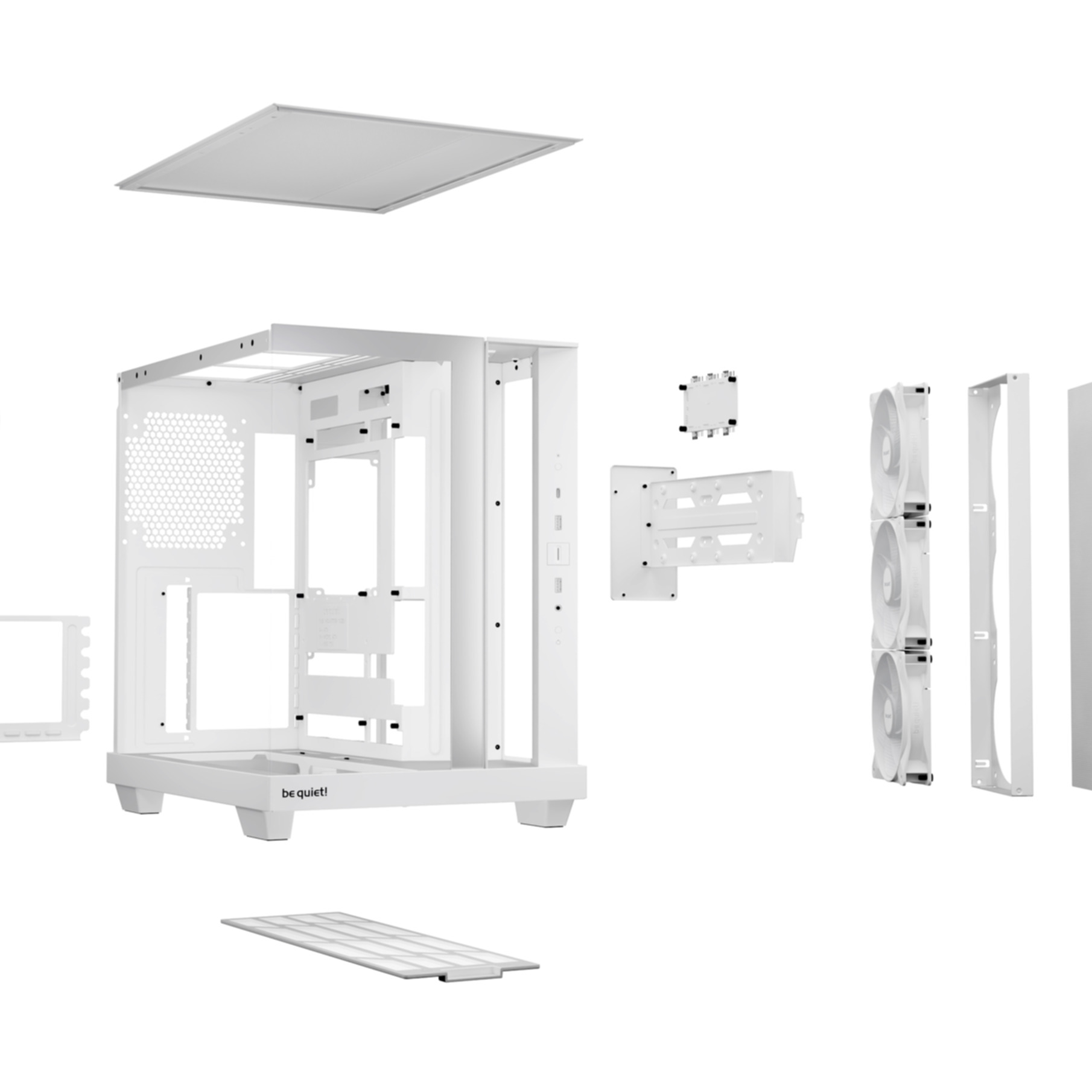 PC- Gehäuse BeQuiet Light Base 500 LX weiß PC- Gehäuse BeQuiet Light Base 500 LX weiß