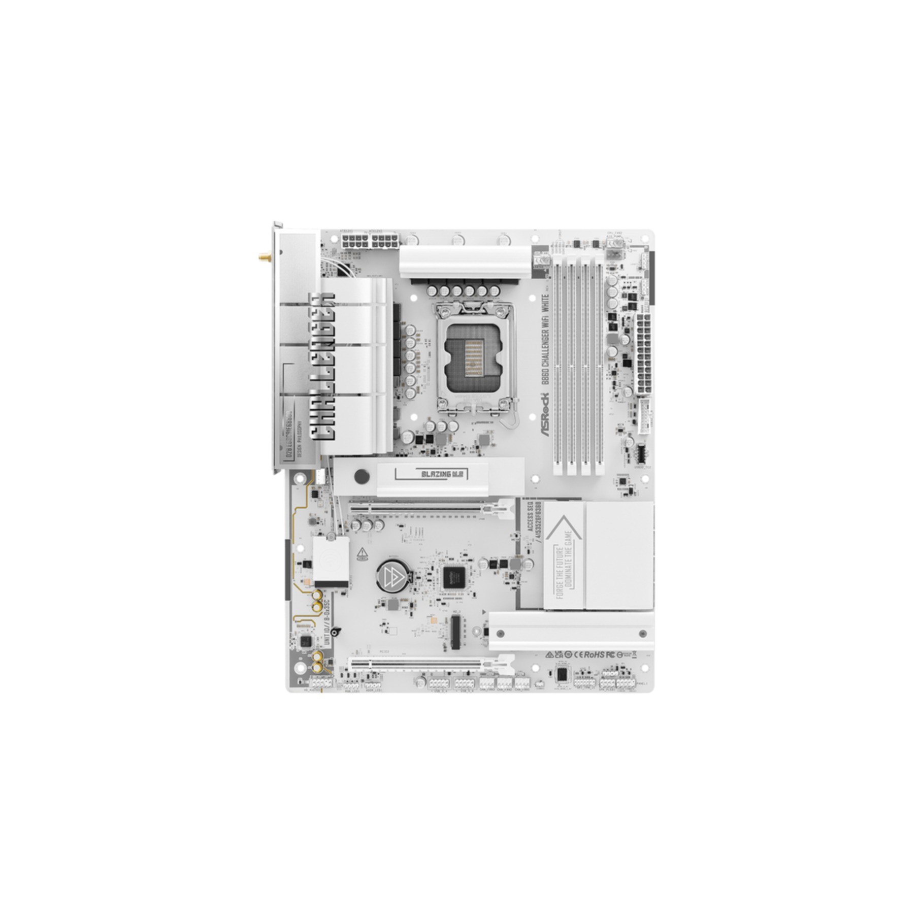 ASROCK B860 Challenger WIFI White (1851) (D) ASROCK B860 Challenger WIFI White (1851) (D)