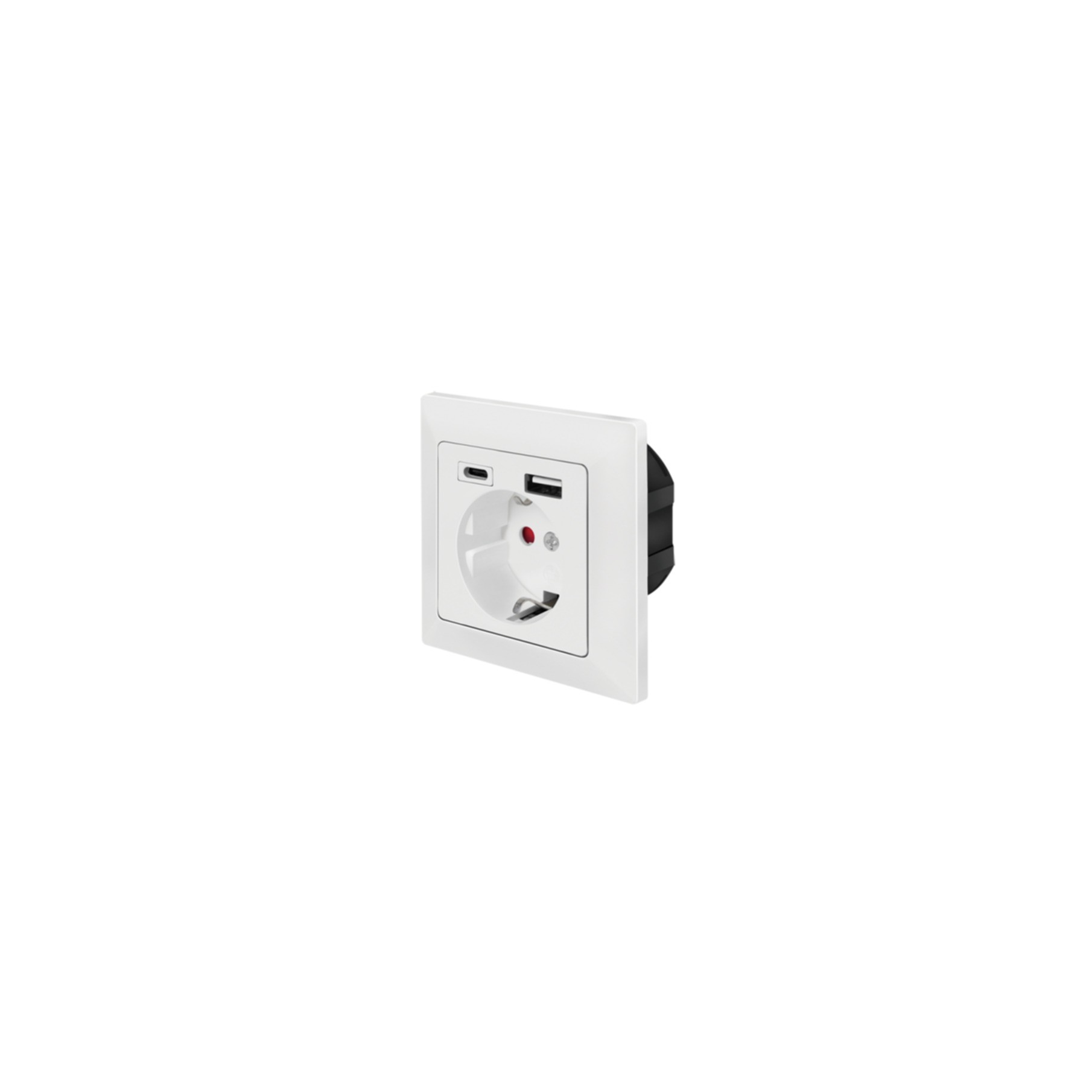 LogiLink Steckdose mit USB-C und USB Anschluss PA0262 LogiLink Steckdose mit USB-C und USB Anschluss PA0262