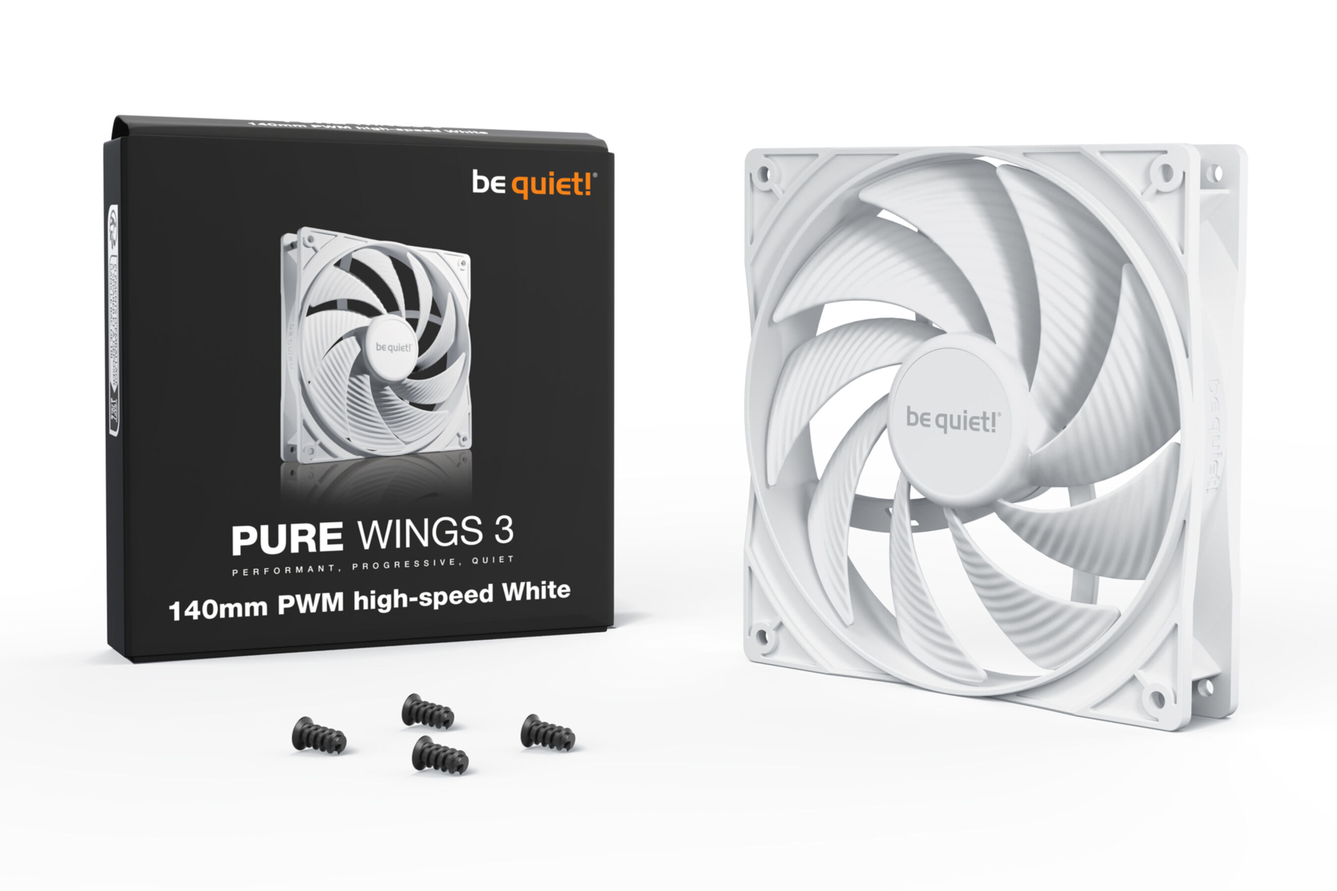 PC- Gehäuselüfter Be Quiet Pure Wings 3 high-speed PWM 140mm white BL113 PC- Gehäuselüfter Be Quiet Pure Wings 3 high-speed PWM 140mm white BL113