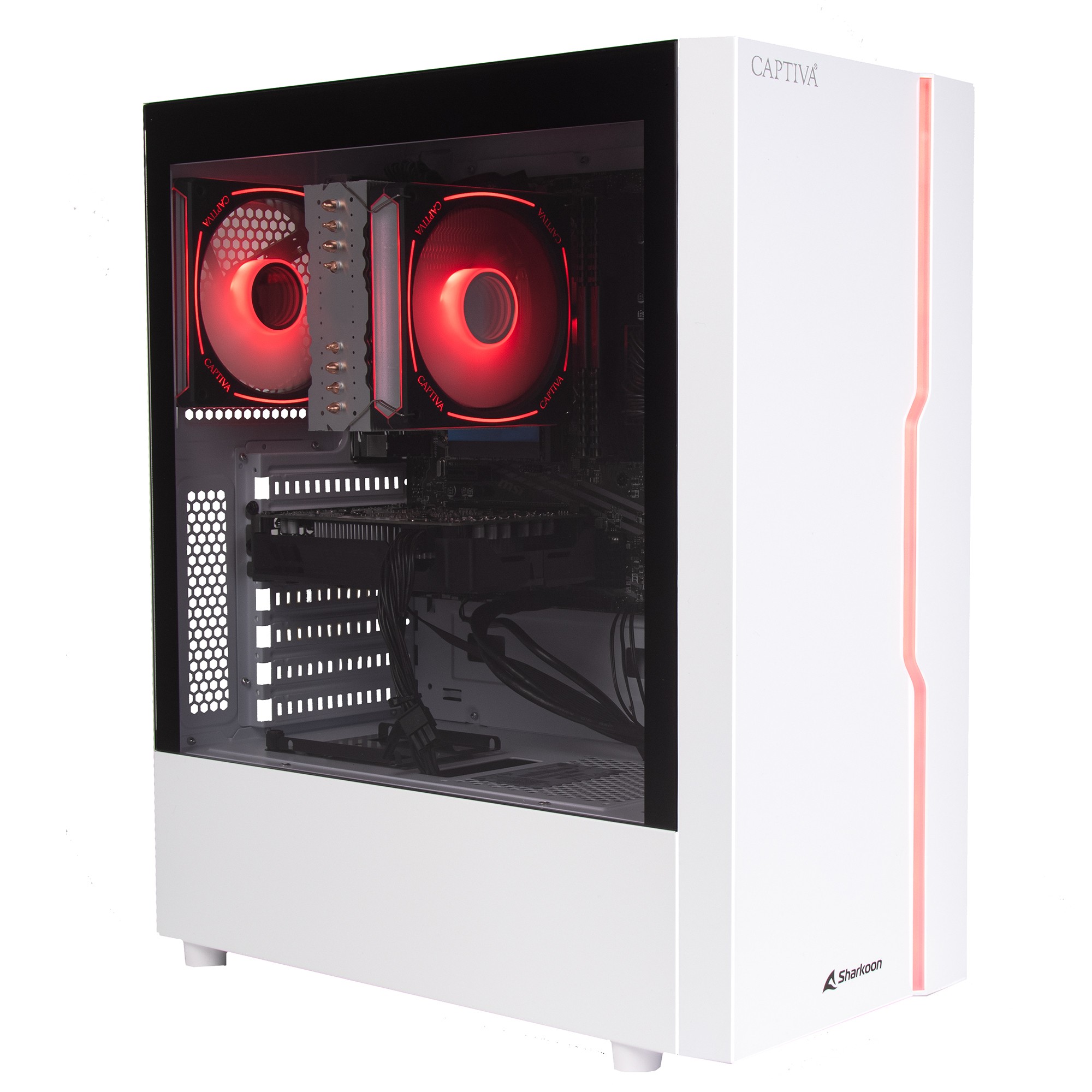 Captiva PC Advanced Gaming I78-816 (i5-12400F/RTX3060 12GB GDDR6/SSD 1TB/16GB/WLAN/Windows 11 Home 64-bit)