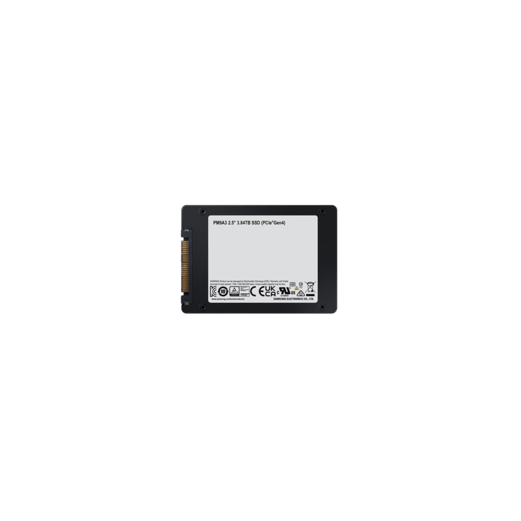 SSD Samsung PM9A3 series (NVMe) 3,84TB U.2 PCIe 4.0x4 MZQL23T8HCLS-00A07 SSD Samsung PM9A3 series (NVMe) 3,84TB U.2 PCIe 4.0x4 MZQL23T8HCLS-00A07