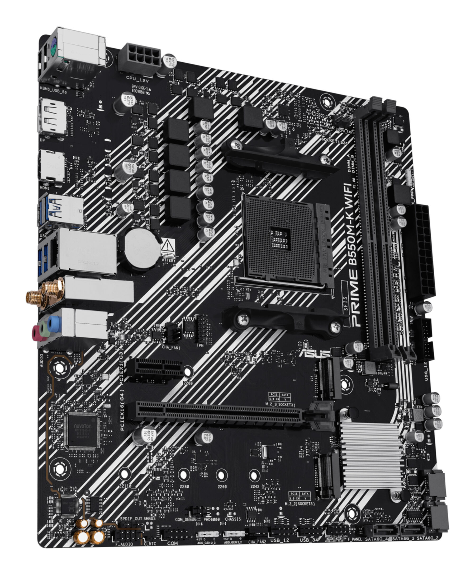 ASUS PRIME B550M-K WIFI (AM4) (D)