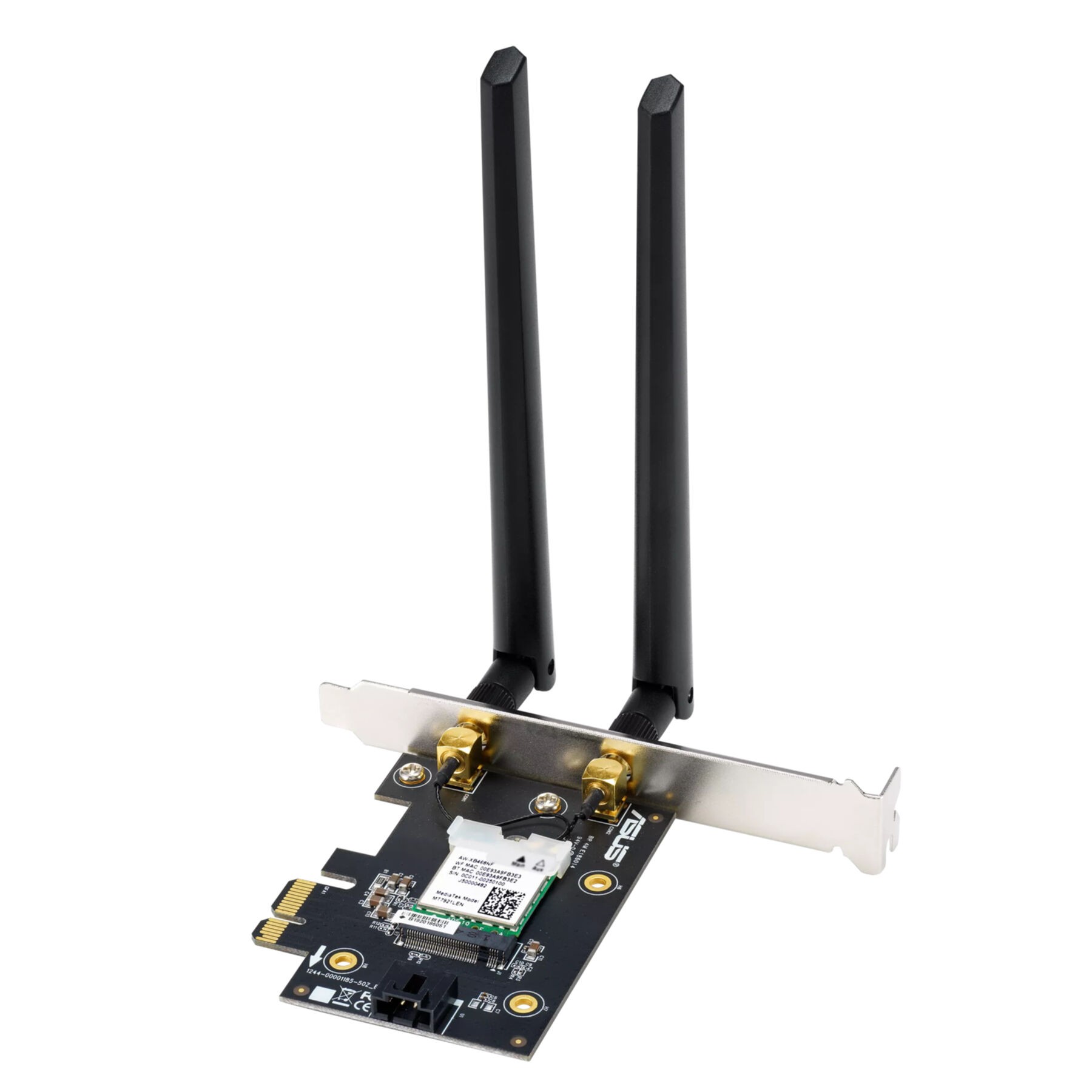 Asus Netzwerkadapter PCE-AXE5400 PCIe (90IG07I0-ME0B10) Asus Netzwerkadapter PCE-AXE5400 PCIe (90IG07I0-ME0B10)