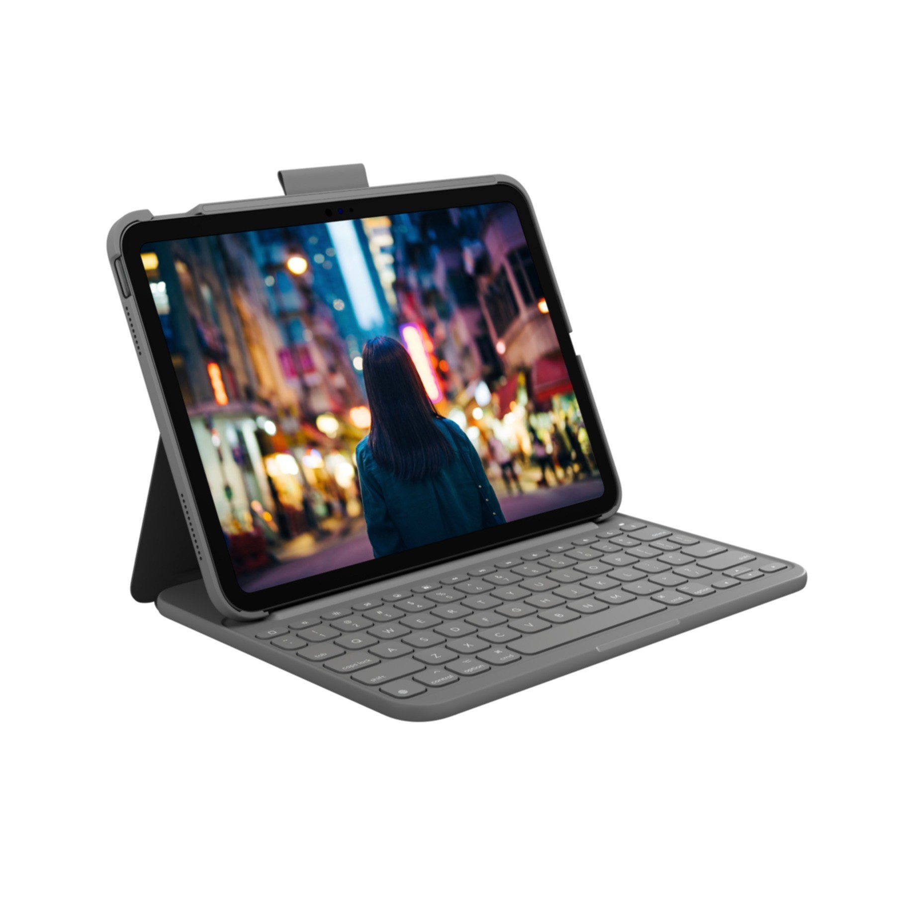 Keyboard Logitech Slim Folio - QWERTZ - Deutsch - iPad (10th gen) (920-011423)