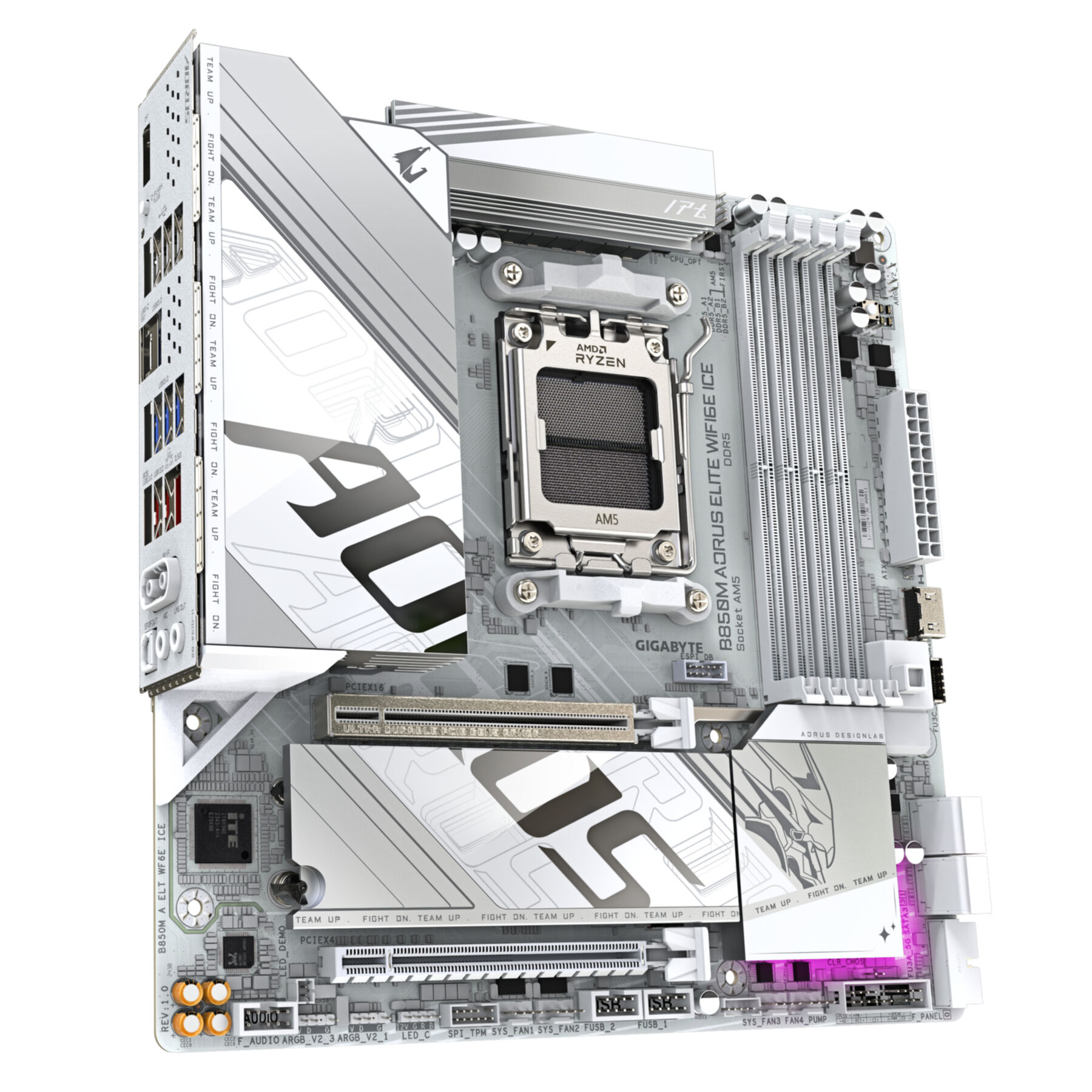 Gigabyte GA-B850M A ELT WF6E ICE (AM5) (D) Gigabyte GA-B850M A ELT WF6E ICE (AM5) (D)