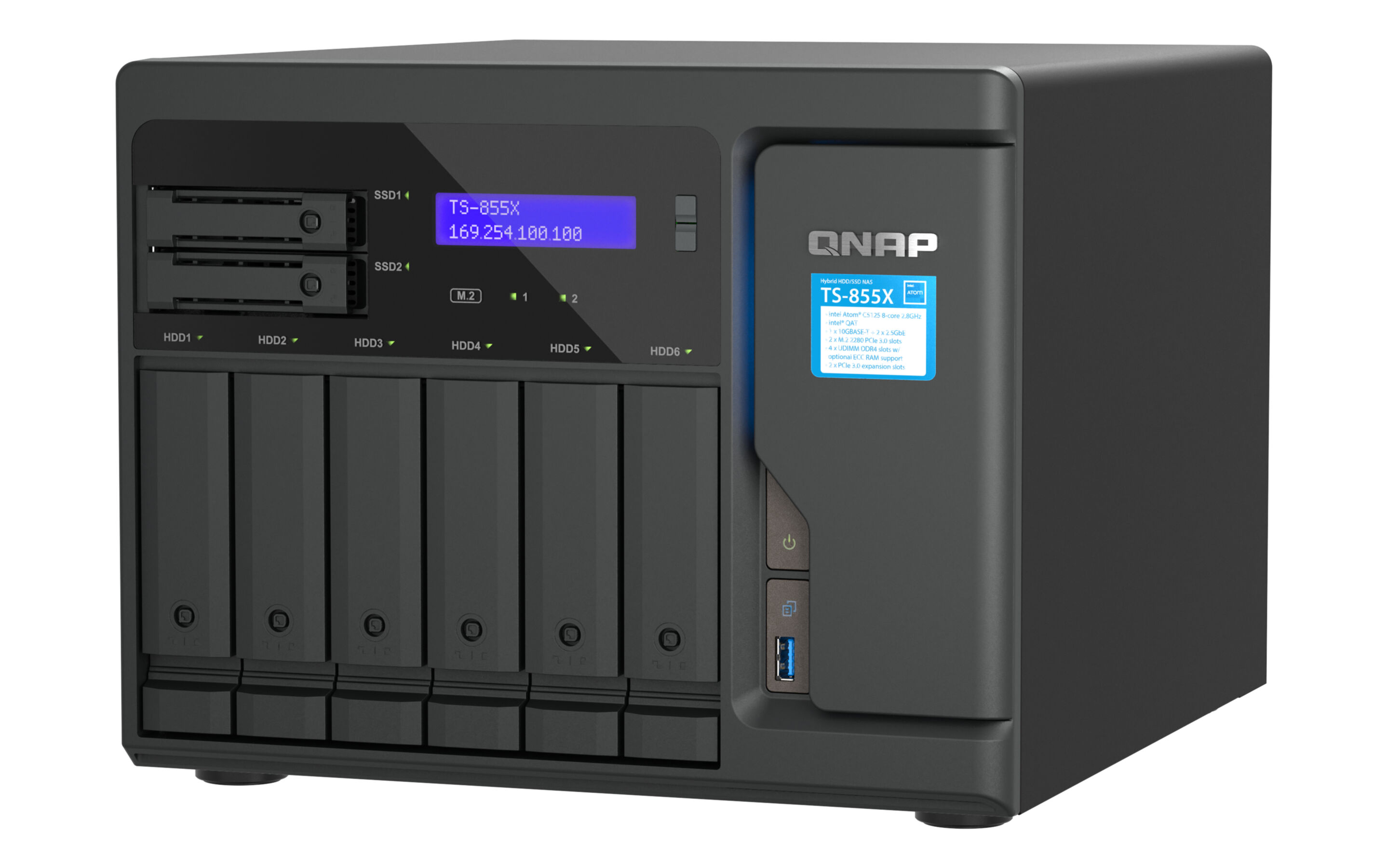 NAS Server QNAP TS-855X-8G 8-Bay NAS Server QNAP TS-855X-8G 8-Bay