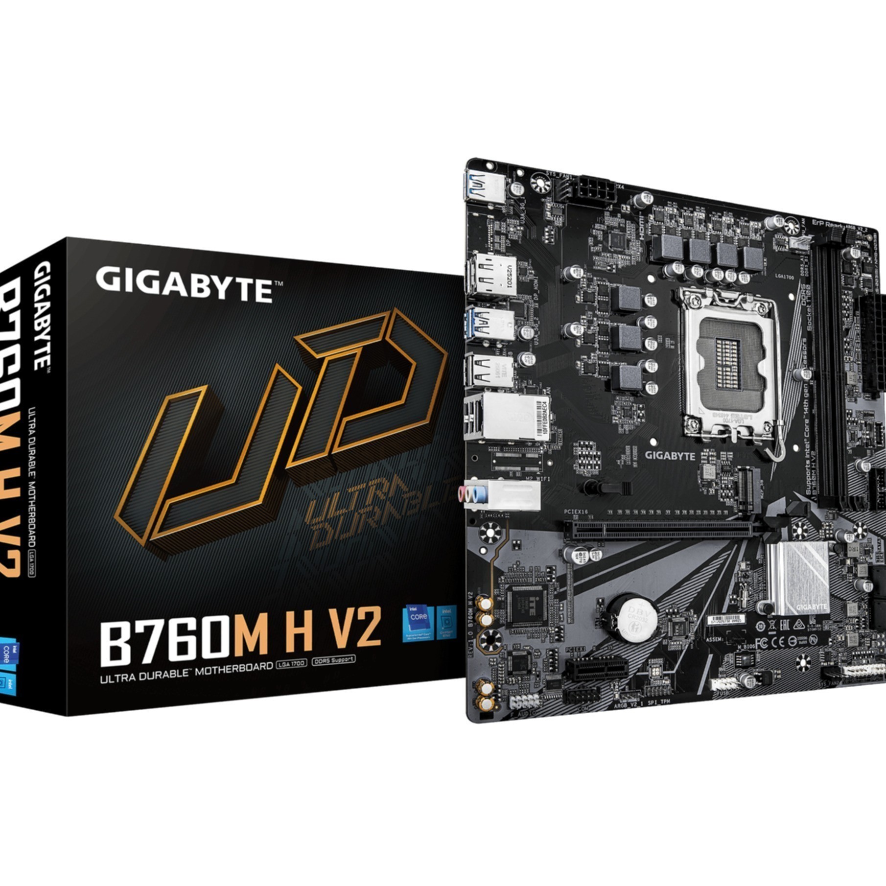 Gigabyte GA-B760M H V2 (1700) (D) Gigabyte GA-B760M H V2 (1700) (D)