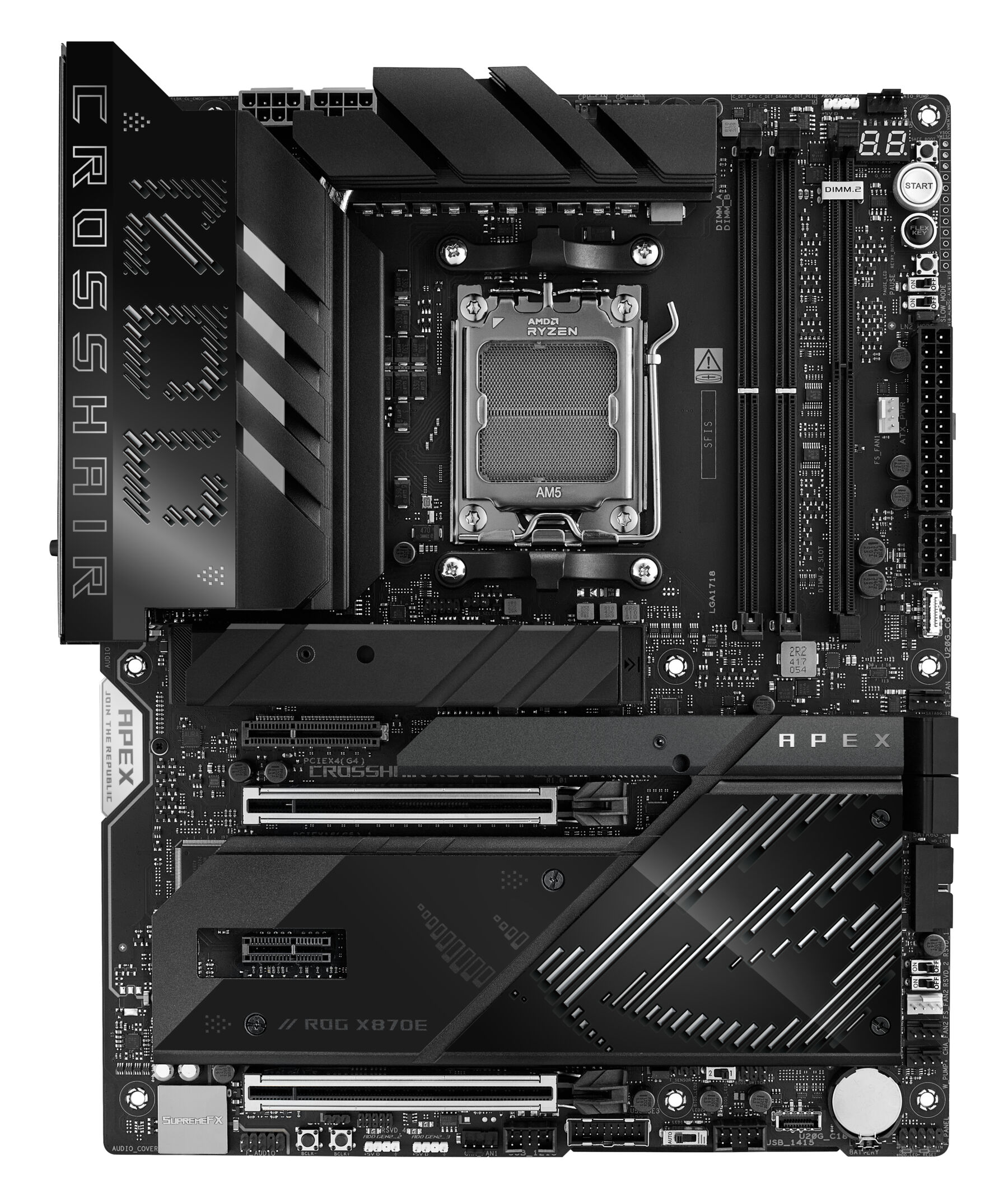 ASUS ROG CROSSHAIR X870E APEX (AM5) (D) ASUS ROG CROSSHAIR X870E APEX (AM5) (D)