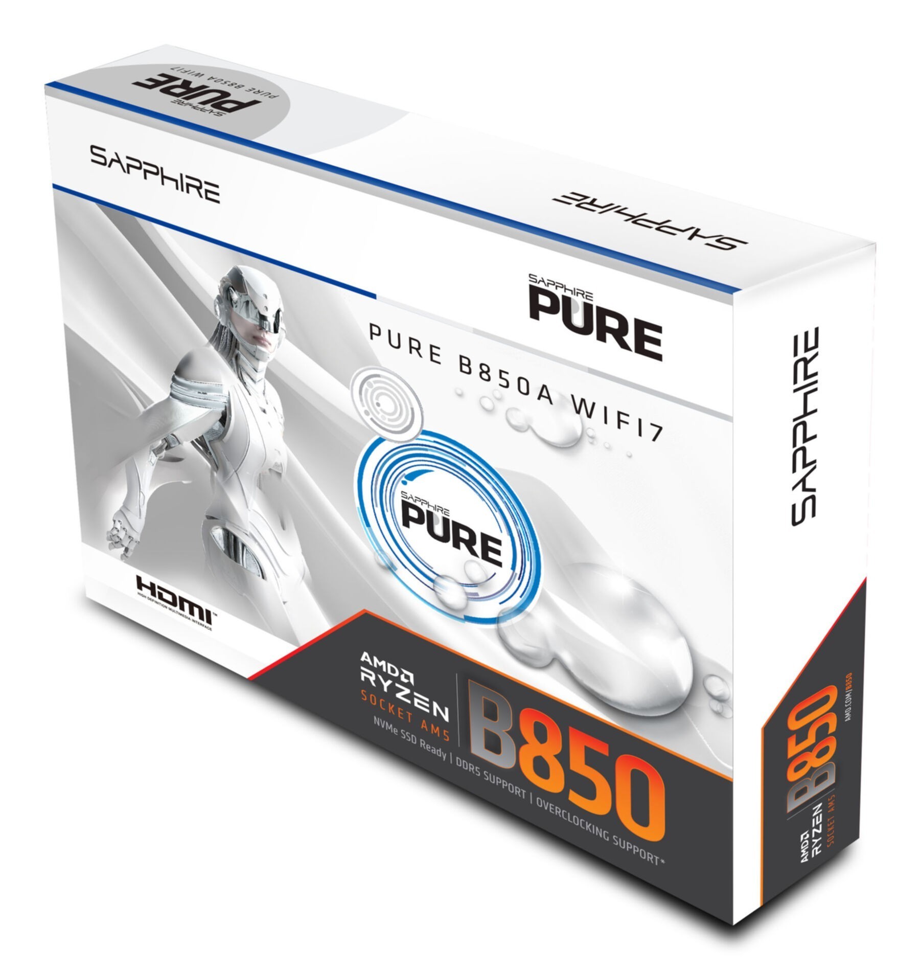 Sapphire PURE B850A WIFI7 (AM5) (D) Sapphire PURE B850A WIFI7 (AM5) (D)