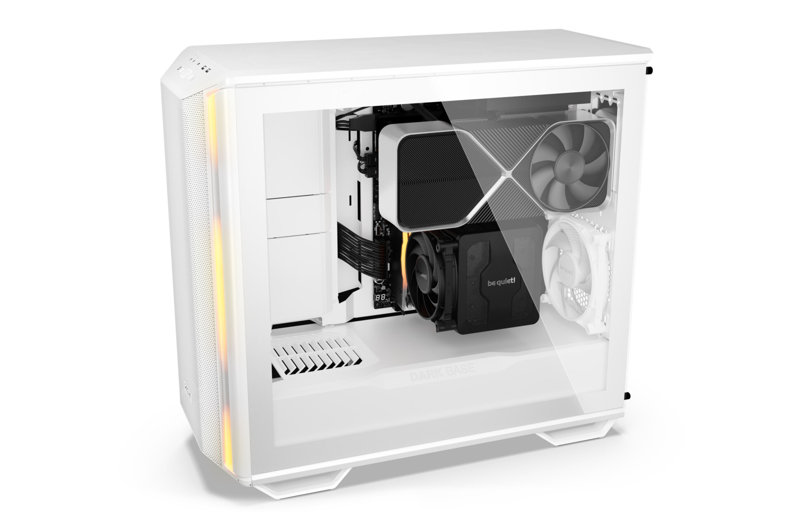 PC- Gehäuse BeQuiet Dark Base 701 - weiss PC- Gehäuse BeQuiet Dark Base 701 - weiss