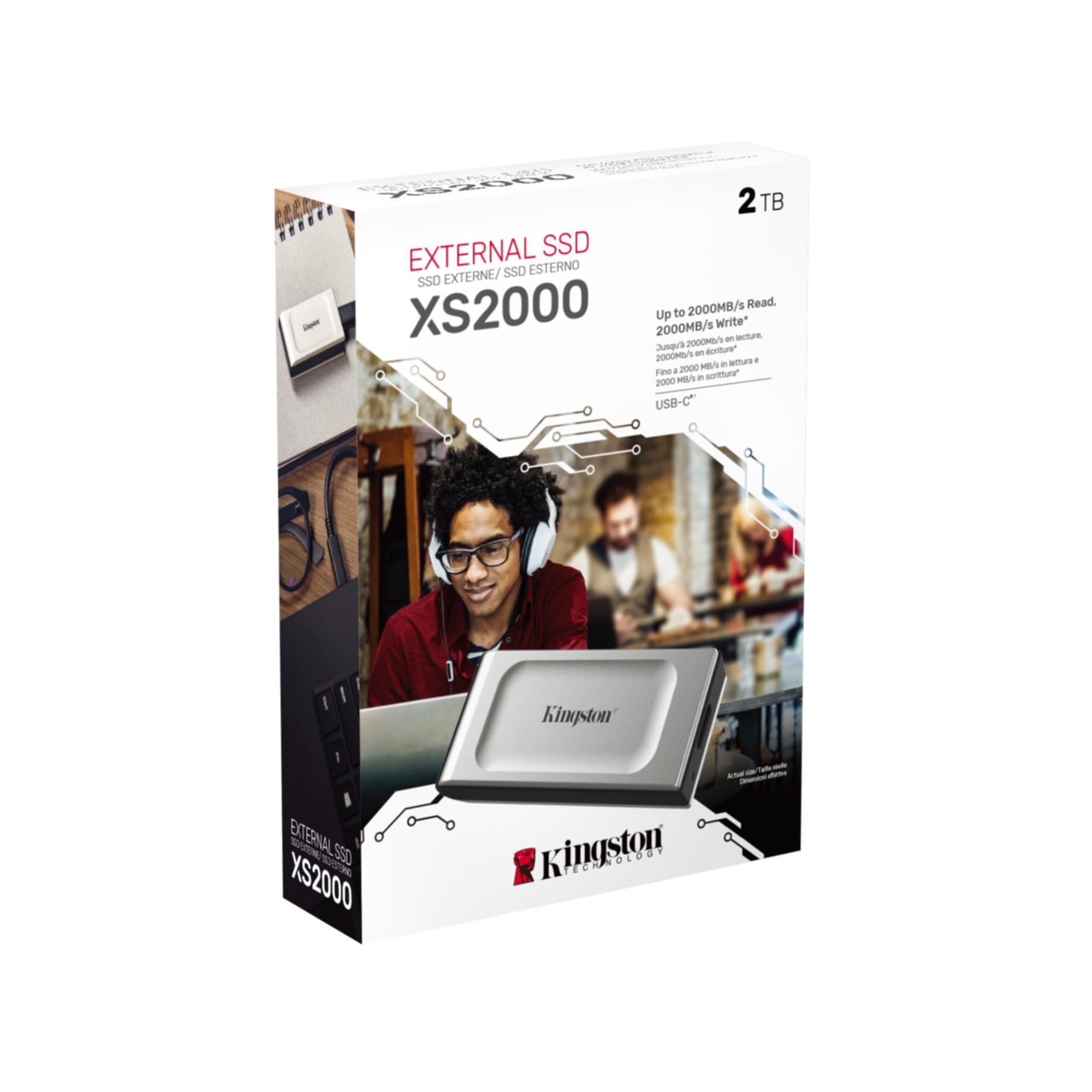 SSD extern Kingston XS2000 2TB SXS2000/2000G SSD extern Kingston XS2000 2TB SXS2000/2000G