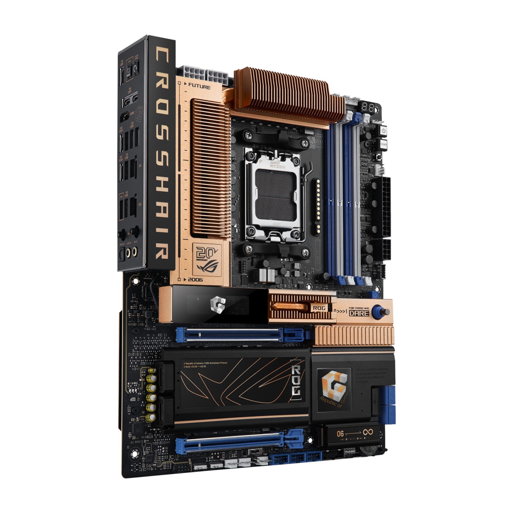 ASUS ROG CROSSHAIR 2006 (X870) (AM5) (D) ASUS ROG CROSSHAIR 2006 (X870) (AM5) (D)