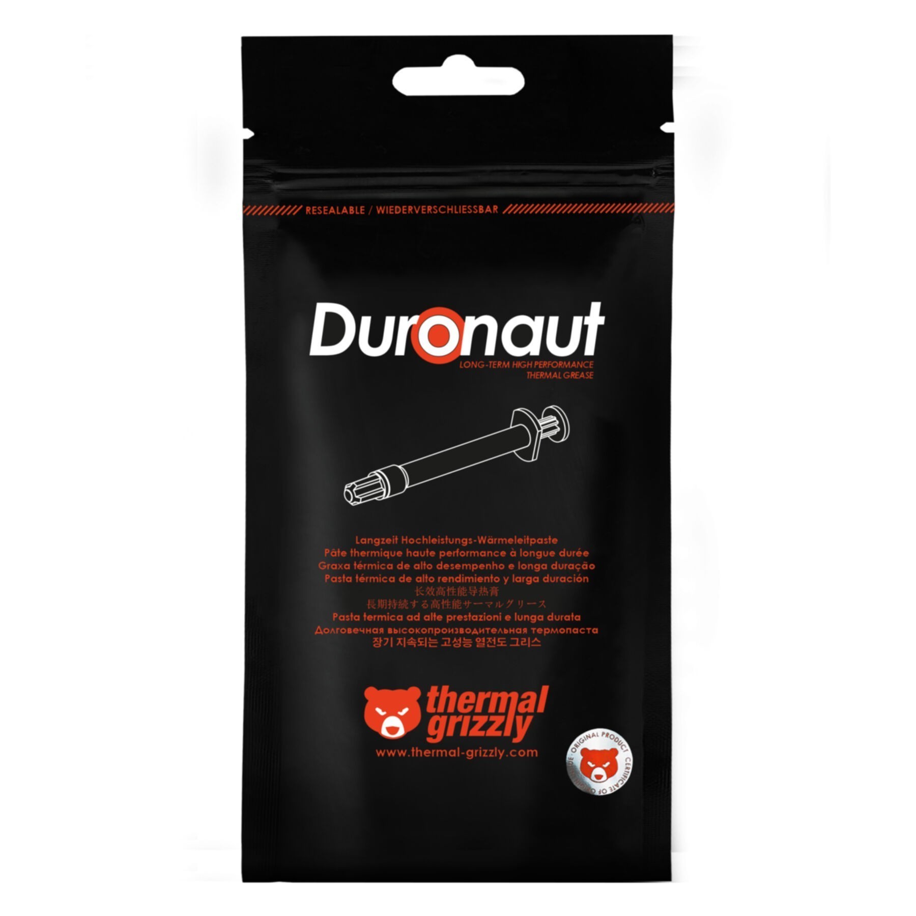 Cooler Wärmeleitpaste Thermal Grizzly Duronaut 2g TG-D-002-R