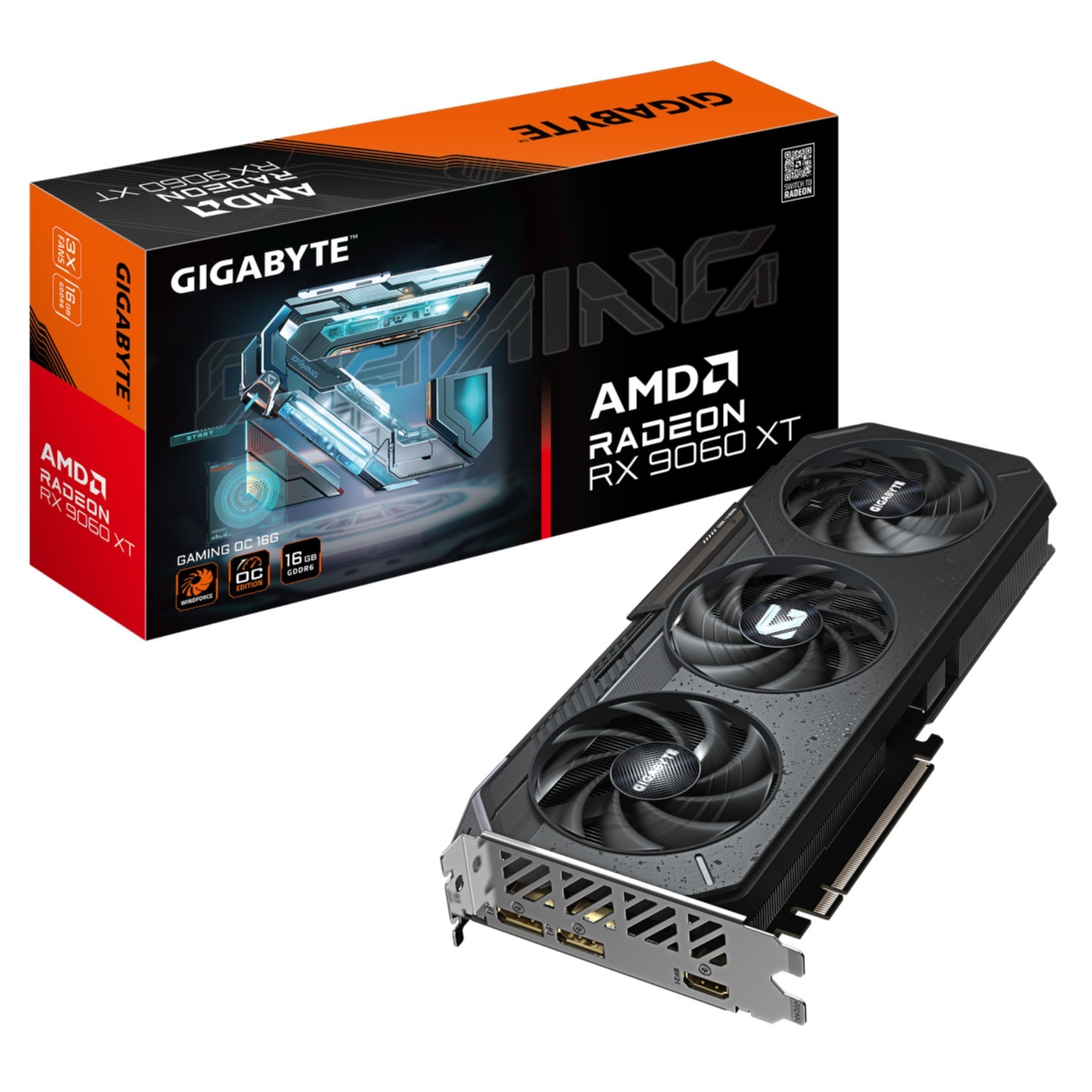 VGA Gigabyte Radeon RX 9060 XT GAMING 16GB OC [B-Ware]