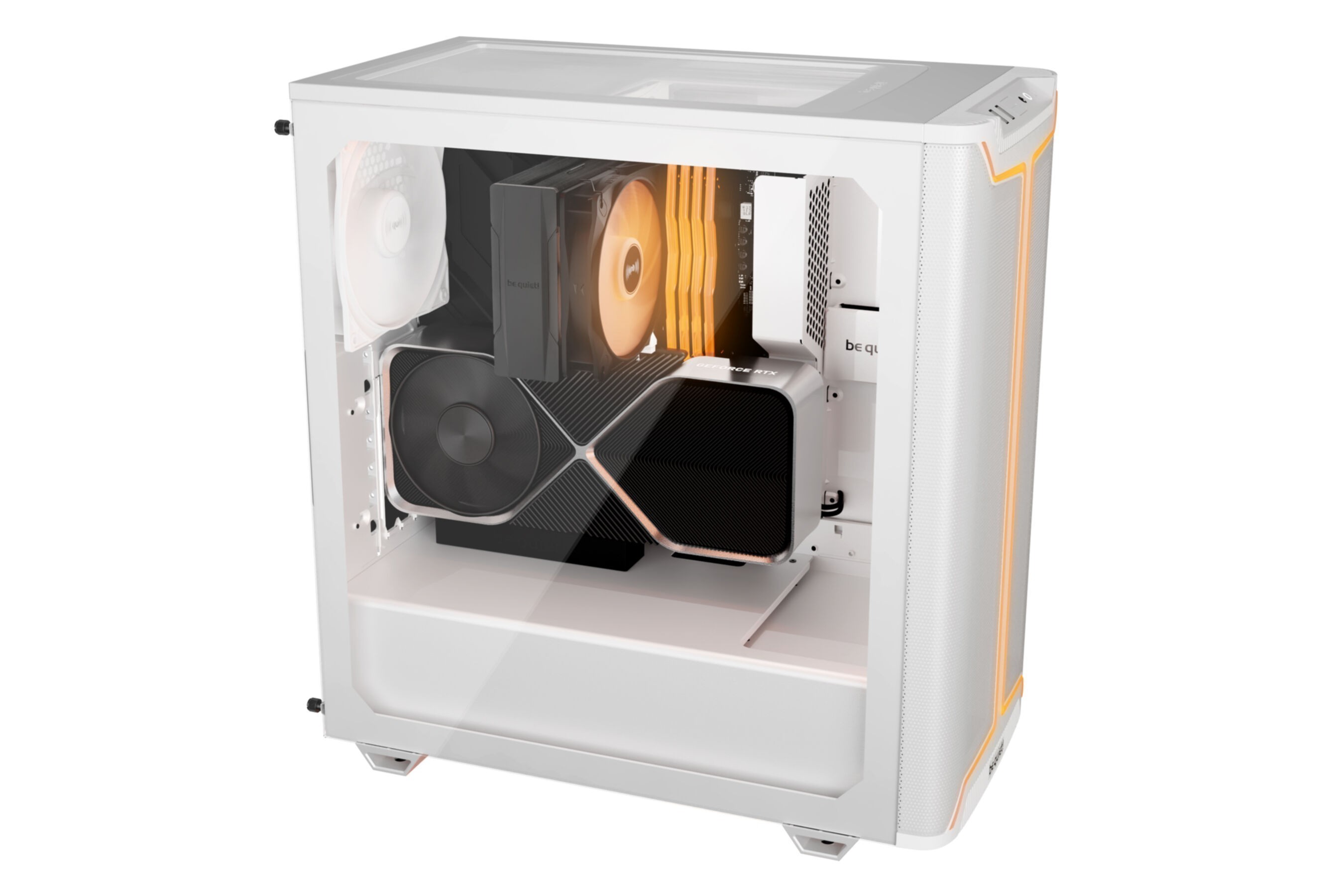 PC- Gehäuse BeQuiet Pure Base 501 DX white PC- Gehäuse BeQuiet Pure Base 501 DX white