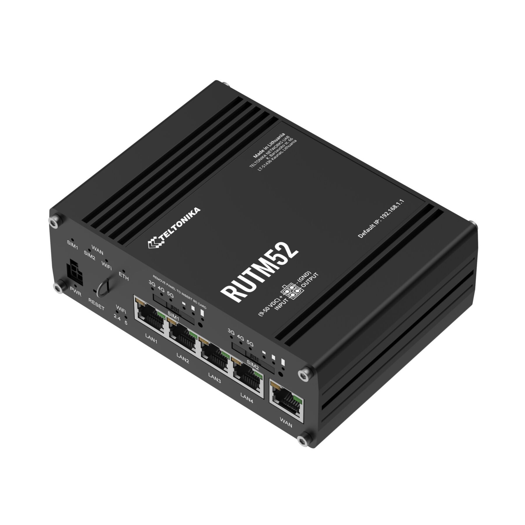 Teltonika RUTM52 Dual 5G Wireless Router