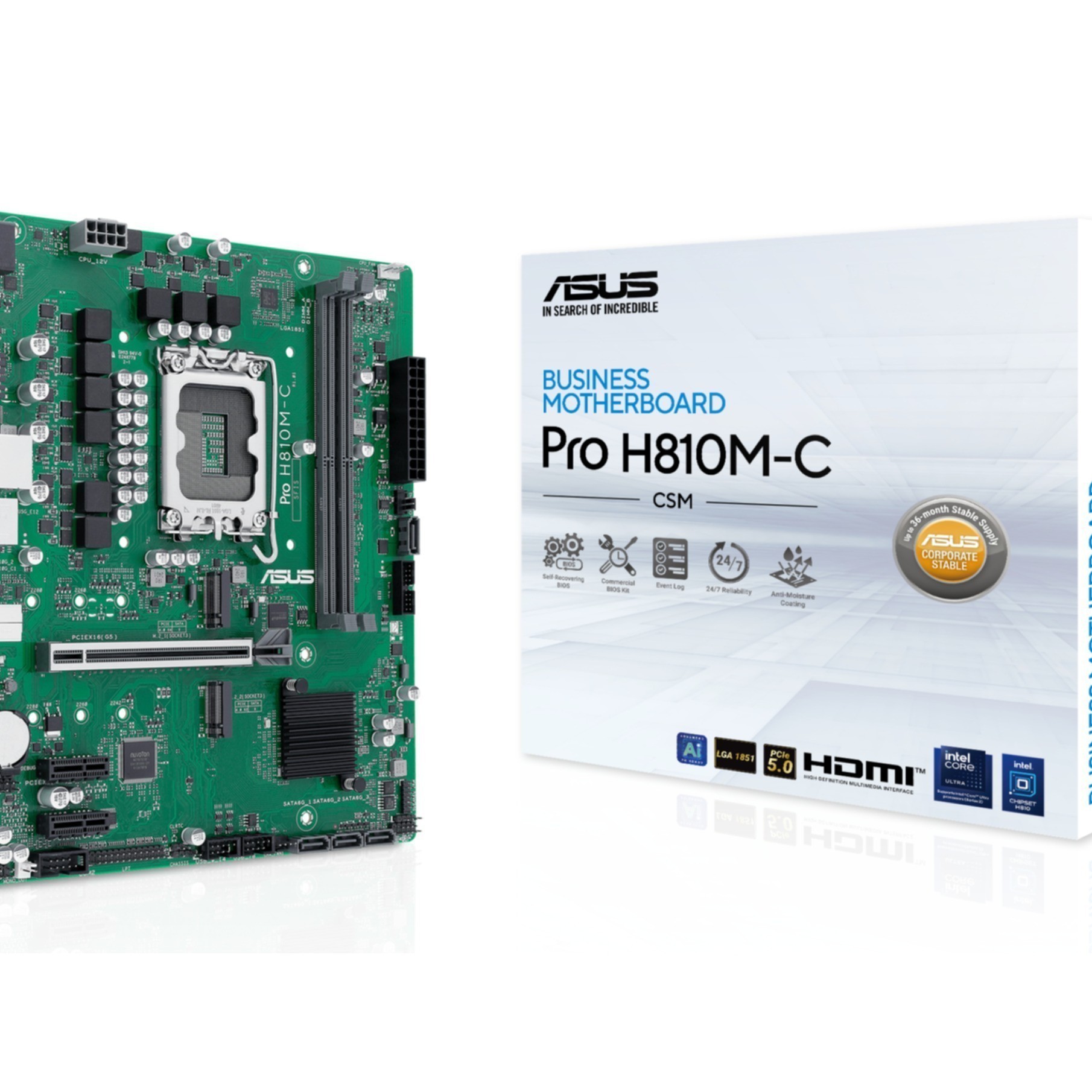 ASUS PRO H810M-C CSM (1851) (D) ASUS PRO H810M-C CSM (1851) (D)
