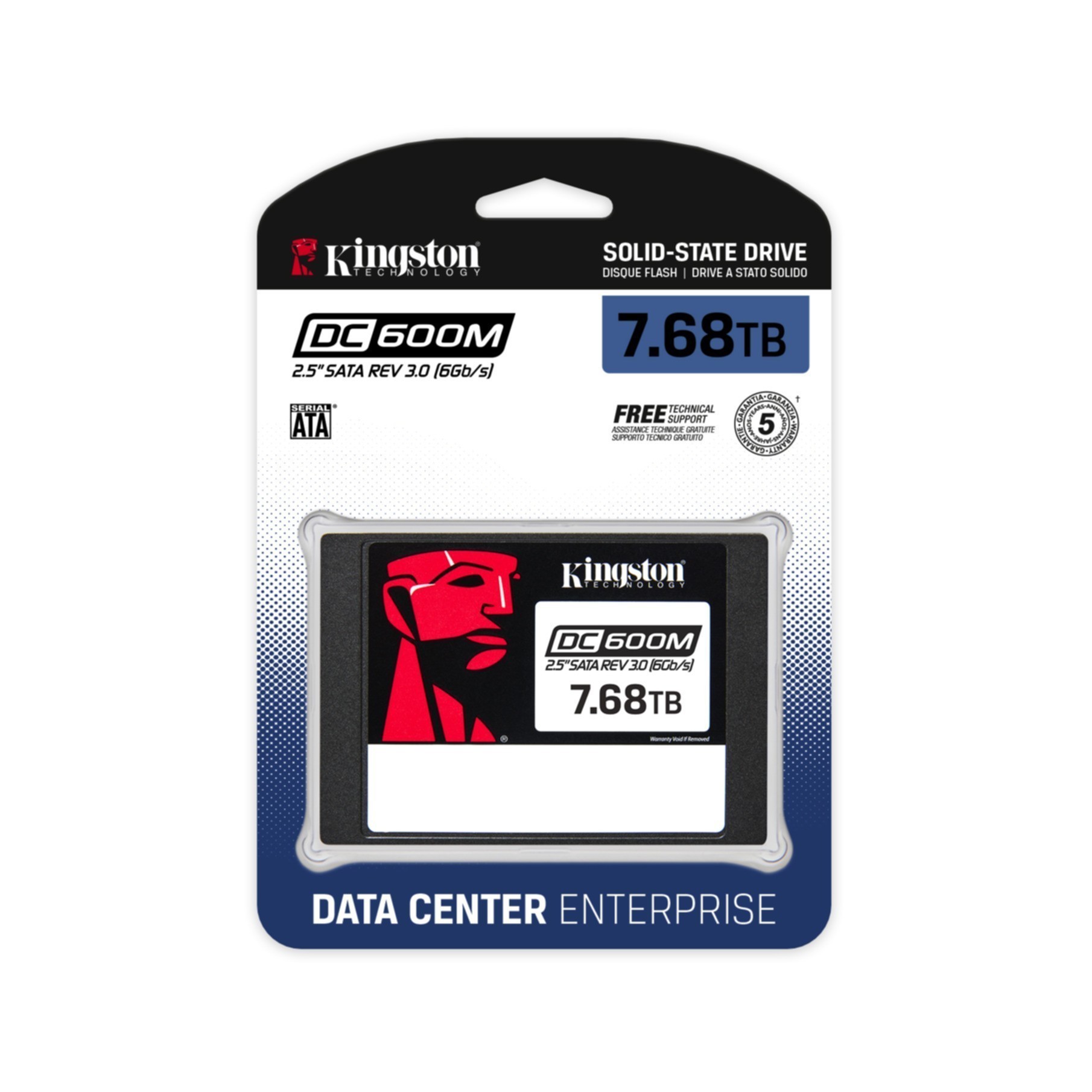 SSD Kingston DC600M 7,68 TB Sata 3.0 2,5" Enterprise SEDC600M/7680G SSD Kingston DC600M 7,68 TB Sata 3.0 2,5" Enterprise SEDC600M/7680G