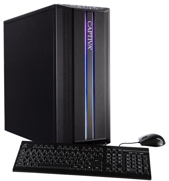 Captiva PC Advanced Gaming R69-346 (Ryzen 5 5500/RTX3060 12GB GDDR6/SSD 1TB/16384/GA/Windows 11 Home 64-bit)