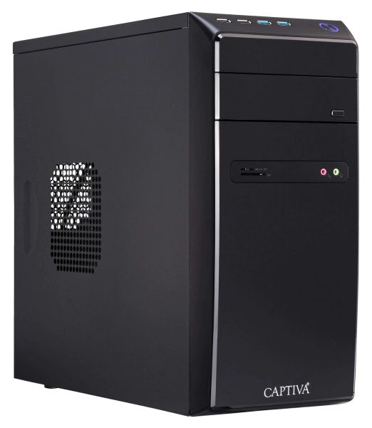 Captiva PC Power Starter I80-348 (i3-14100/SSD 500GB/8192/DVD-RW/GA/WLAN/w/o OS)