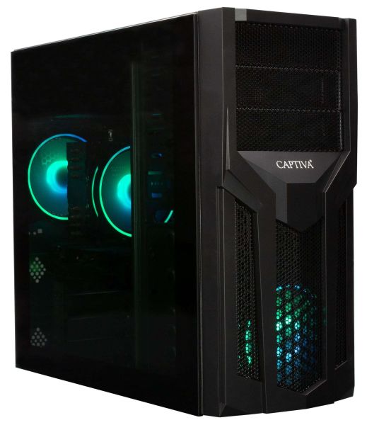 Captiva PC Highend Gaming R77-062 (Ryzen 5 7500F/RTX4070 12GB GDDR6X/SSD 1TB/16384/AS/Windows 11 Home 64-bit)