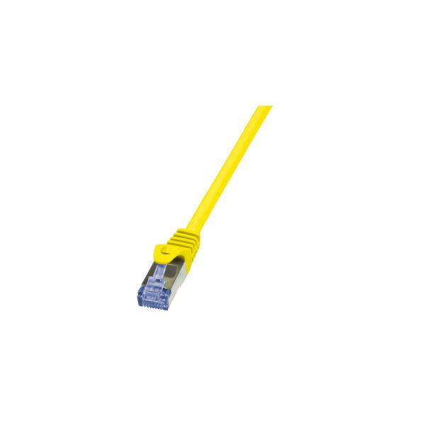 Kabel Patchkabel CAT. 6A 1m LogiLink gelb (CQ3037S)