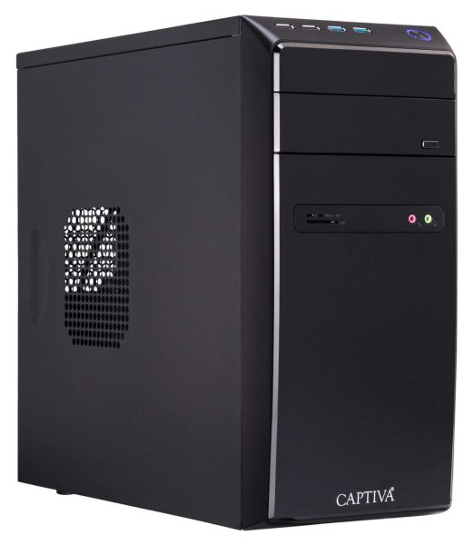 Komplettrechner Captiva Power Starter R64-148 (Ryzen 5 5600G/SSD 480GB/8192/DVD-RW/MSI/Windows 11 Home 64-bit)
