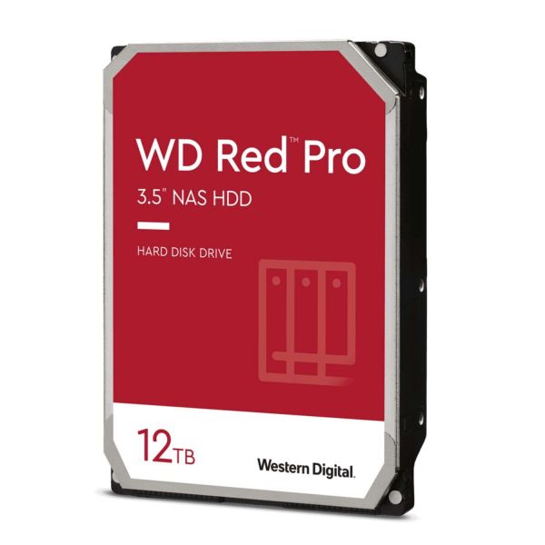 HDD WD Red Pro WD121KFBX 12TB/8,9/600/72 Sata III 256MB (D) (CMR)