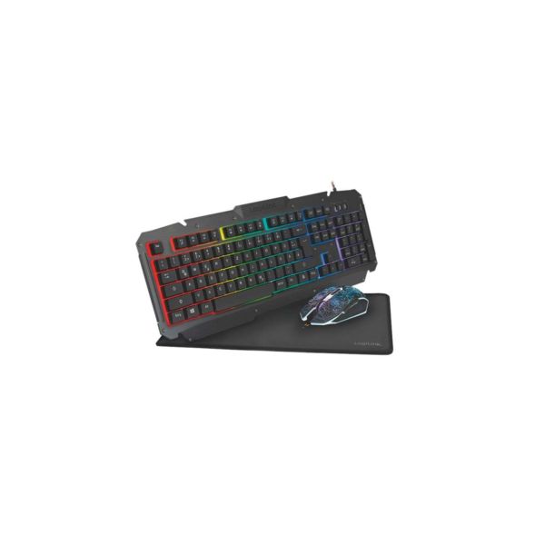 Keyboard & Mouse plus Mauspad LogiLink Gaming Combo Set (ID0185)