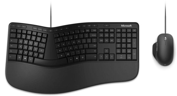 Keyboard & Mouse Microsoft Ergonomic Desktop 2.4 GHz (RJY-00006)