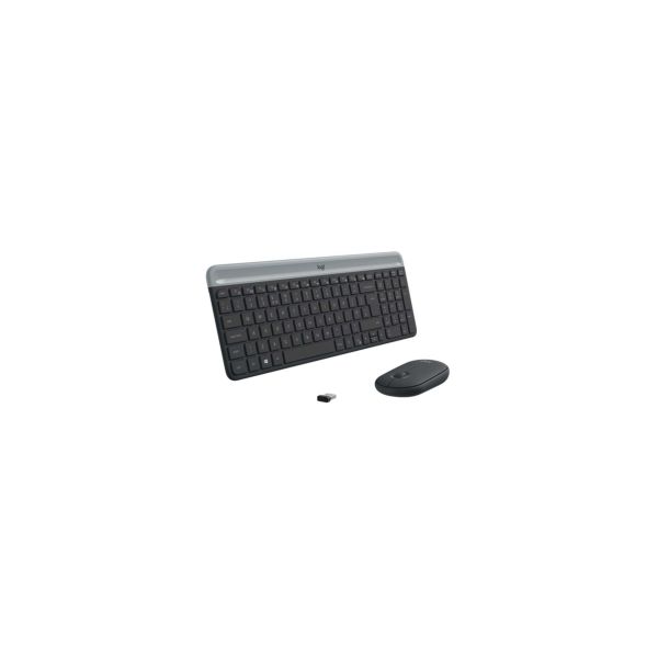 Keyboard & Mouse Logitech Slim Wireless Combo MK470 (US) (920-009204)