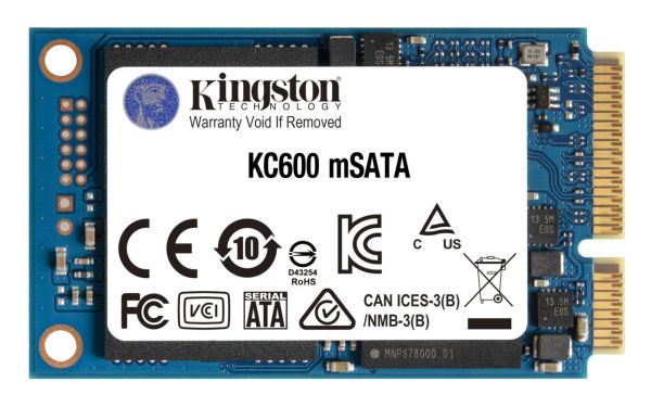 SSD Kingston KC600 1024GB SATA3 SED SKC600MS/1024G mSATA