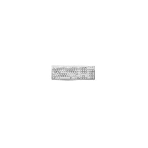 Keyboard Logitech OEM K120 weiß USB (DE) (920-003626)