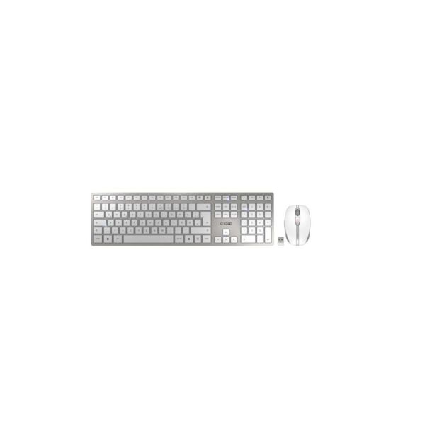 Keyboard & Mouse Cherry DW9100 slim silber (JD-9100DE-1)