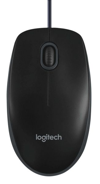 Mouse Logitech B100 Optical USB Mouse black