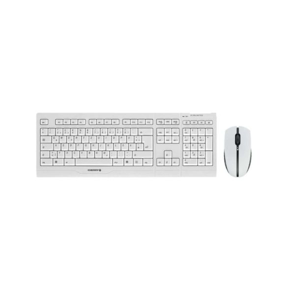 Keyboard & Mouse Cherry B.UNLIMITED 3.0 weiß-grau (JD-0410DE-0)