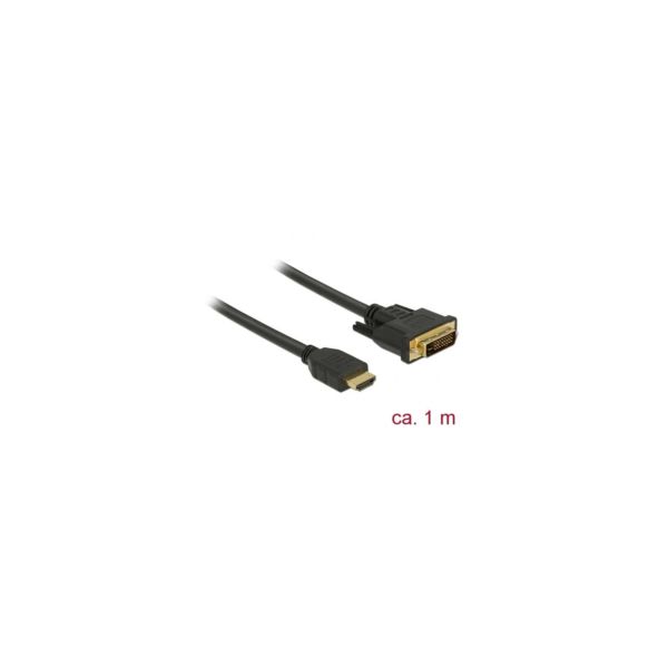Kabel DeLOCK HDMI zu DVI - 1 m