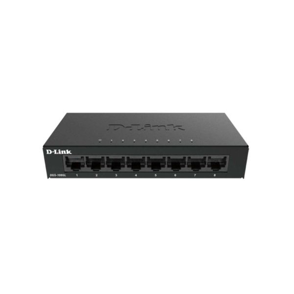 D-Link Switch 8-port 10/100/1000 DGS-108GL/E